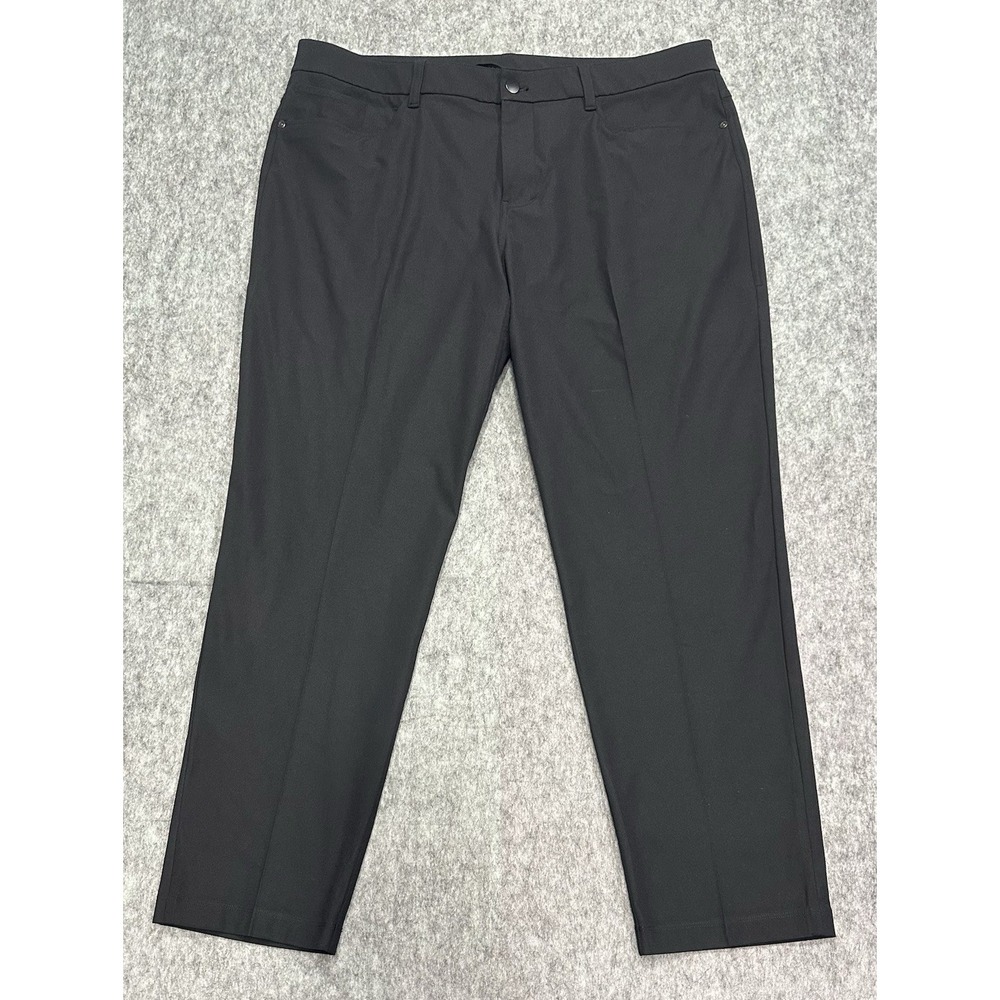 Lululemon Men's ABC Classic-Fit Trouser Size 38 Stretch Cotton VersaTwill Pants - Picture 1 of 13